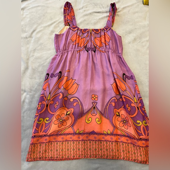 Hale Bob Silk Mini Dress - Picture 6 of 7